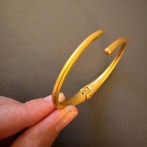 Madewell Gold Cuff Bracelet